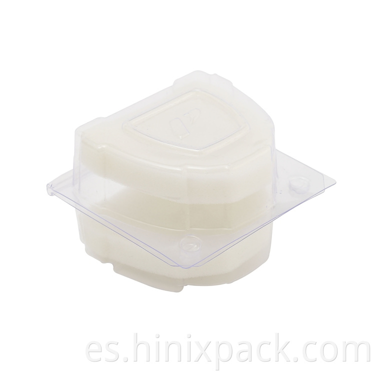 Dientes Protector de seguridad Sport Guardia de plástico Caja dental transparente con esponja